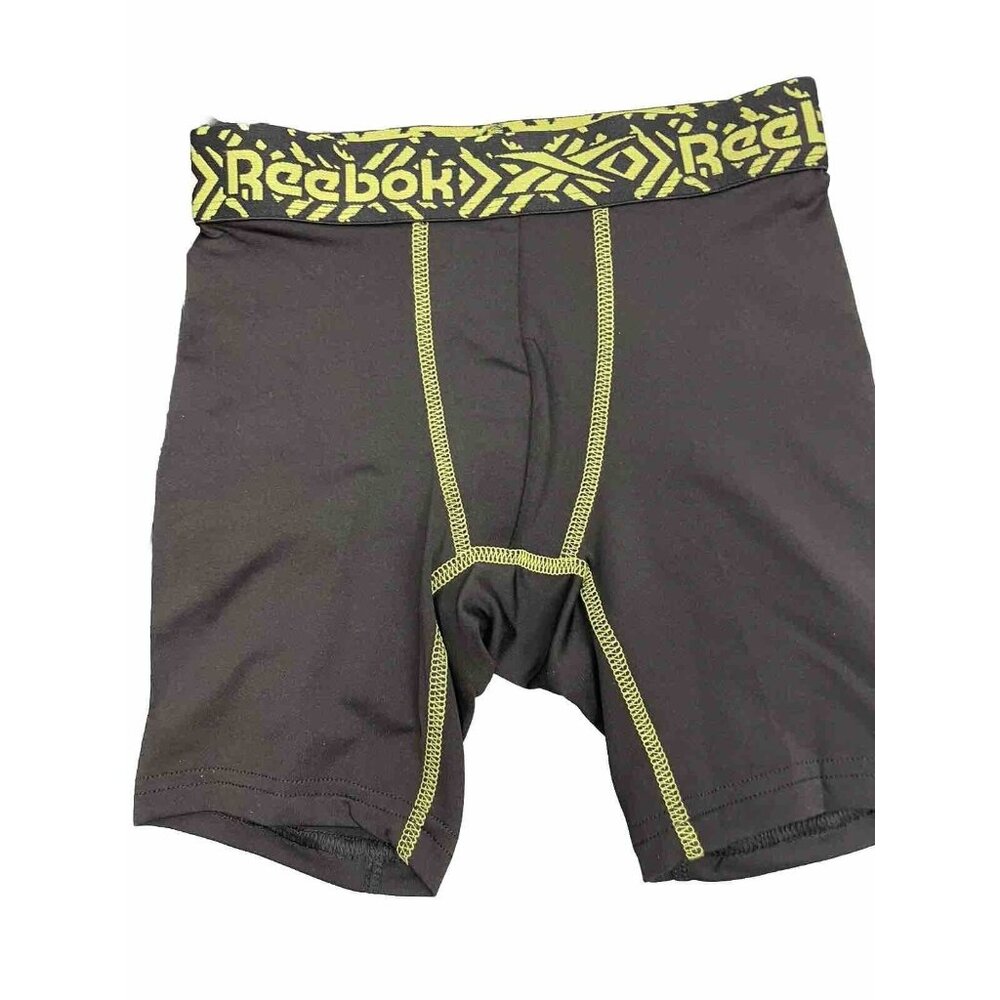 Reebok Boy's Performance Boxer Briefs - 2 Pack Black/Gray Size Small 6/7 - Picture 5 of 6